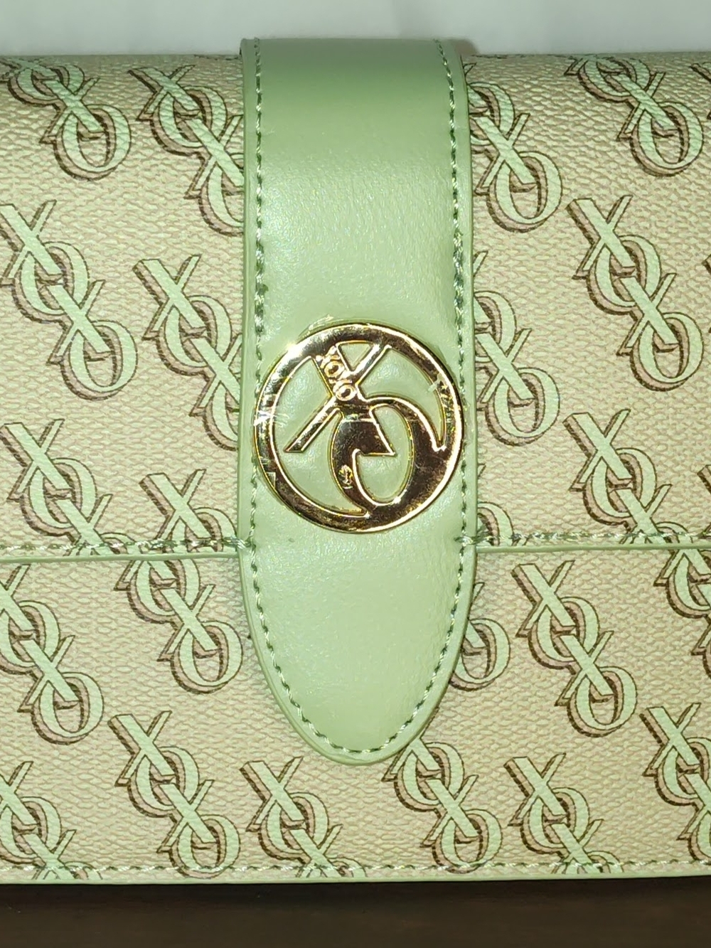 XoXo Green Crossbody Bag